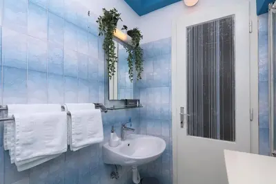 Kupaonica u objektu Apartments Nina Beach