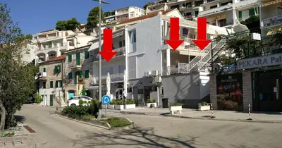 Zgrada u kojoj se nalazi apartman