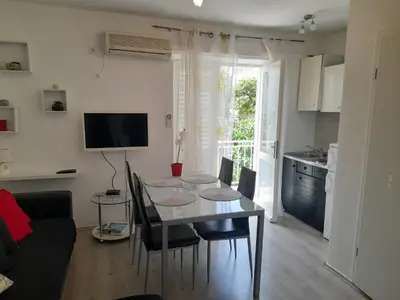 Kuhinja ili čajna kuhinja u objektu Apartment Roky