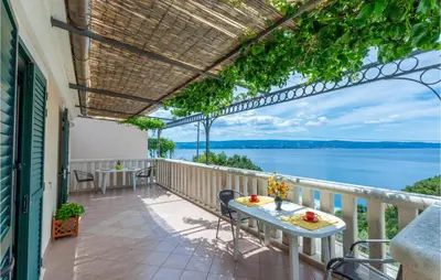 Balkon ili terasa u objektu Apartment Omis With Sea View Iii