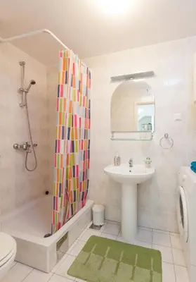 Kupaonica u objektu New Gallery Apartment with Beautiful View