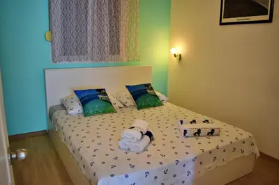 Krevet ili kreveti u jedinici u objektu Apartment Hajdi