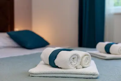 Krevet ili kreveti u jedinici u objektu Apartments Solmar