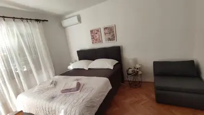 Krevet ili kreveti u jedinici u objektu Apartments Jadranka