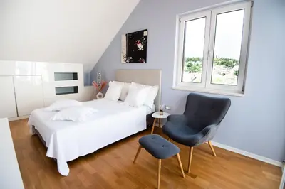 Krevet ili kreveti u jedinici u objektu Milic Apartments - by the sea