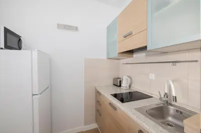 Kuhinja ili čajna kuhinja u objektu Vidoš apartments