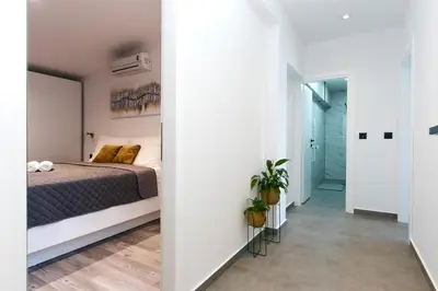 Krevet ili kreveti u jedinici u objektu Apartmani Kika