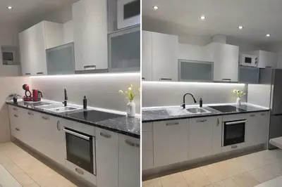 Kuhinja ili čajna kuhinja u objektu Apartmani Kika