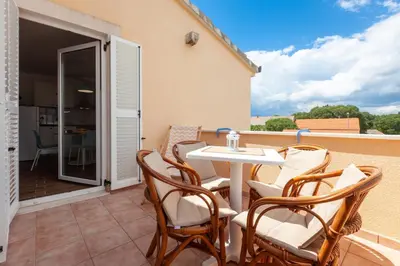 Balkon ili terasa u objektu Kvasina Apartments