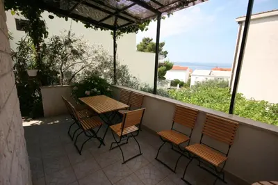 Balkon ili terasa u objektu Apartments and rooms with parking space Baska Voda, Makarska - 6704