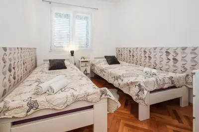 Krevet ili kreveti u jedinici u objektu Sunny Apartments