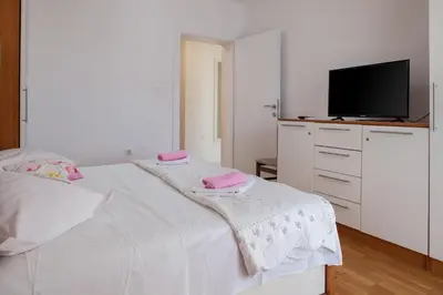 Krevet ili kreveti u jedinici u objektu Apartments Klara