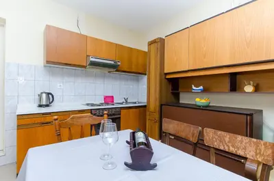Kuhinja ili čajna kuhinja u objektu Apartments Laguna