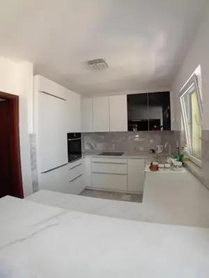Kuhinja ili čajna kuhinja u objektu Sea View Family Apartment