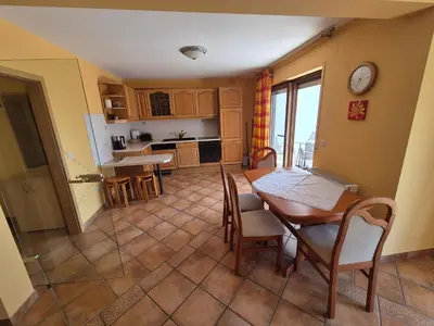 Kuhinja ili čajna kuhinja u objektu Apartments and Rooms Mamić