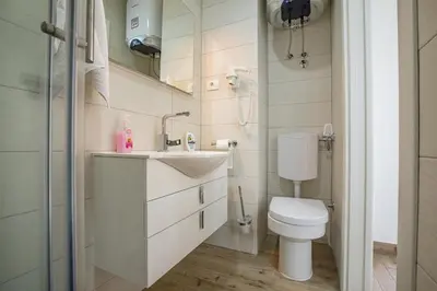 Kupaonica u objektu Luxury Apartment Twins