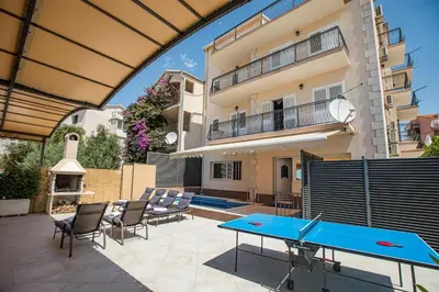 Balkon ili terasa u objektu Luxury Apartment Twins