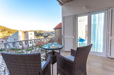 Balkon ili terasa u objektu Apartments Nona 1