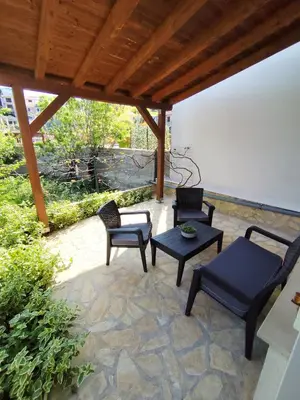 Vrt u objektu Apartments Milevčić