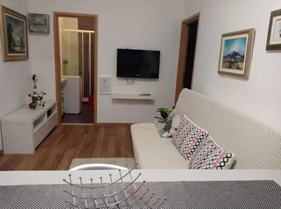 TV i/ili zabavni centar u objektu Apartments Bride's Rock