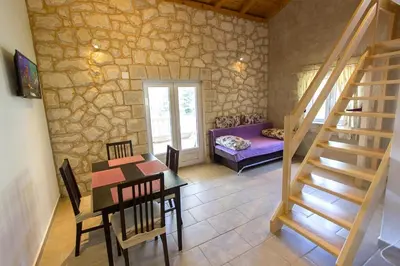 Krevet ili kreveti u jedinici u objektu Apartment Skozanje 5713d