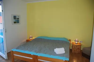 Krevet ili kreveti u jedinici u objektu Apartments with a parking space Stari Grad, Hvar - 11731