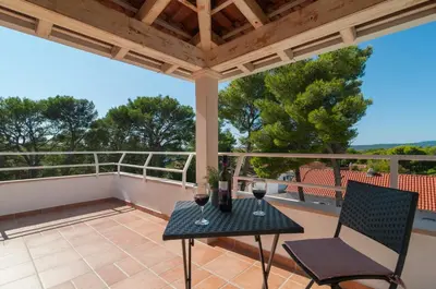 Balkon ili terasa u objektu Beachside Villa Marko