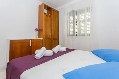 Krevet ili kreveti u jedinici u objektu Beachside Villa Marko