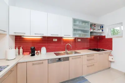 Kuhinja ili čajna kuhinja u objektu Apartments Martic
