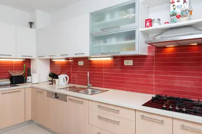 Kuhinja ili čajna kuhinja u objektu Apartments Martic