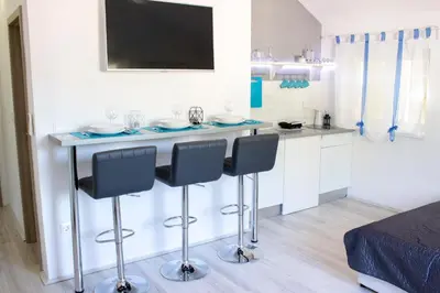 TV i/ili zabavni centar u objektu Hortenzia Apartments