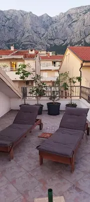 Pogled na planine ili pogled na planine iz apartmana