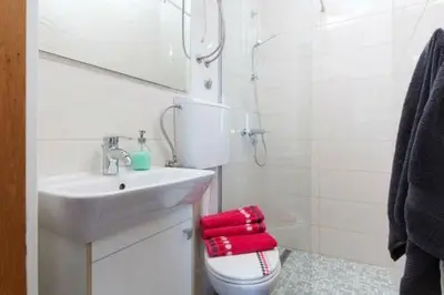 Kupaonica u objektu Apartments Romantica