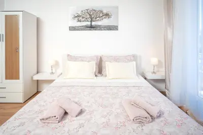 Krevet ili kreveti u jedinici u objektu Apartments Edi