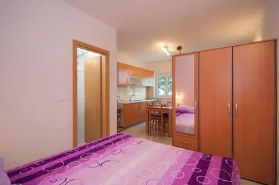 Krevet ili kreveti u jedinici u objektu Apartments Krvavica