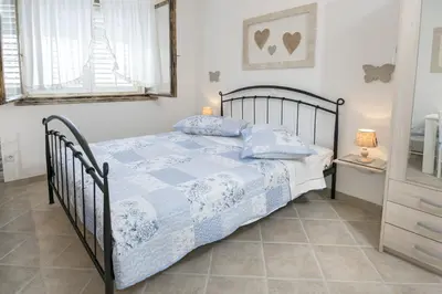 Krevet ili kreveti u jedinici u objektu Apartments Krvavica