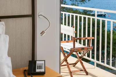 Balkon ili terasa u objektu Adriana Hvar Spa Hotel