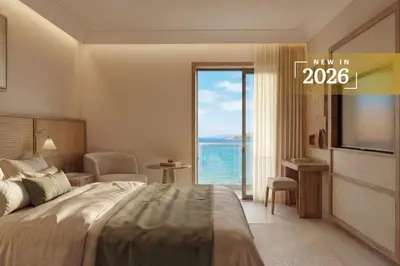 Krevet ili kreveti u jedinici u objektu Sirena Resort Hvar - NEW IN 2026