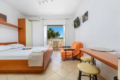 Krevet ili kreveti u jedinici u objektu Apartments Bosiljka