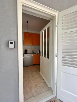 Kuhinja ili čajna kuhinja u objektu Apartment Merlin