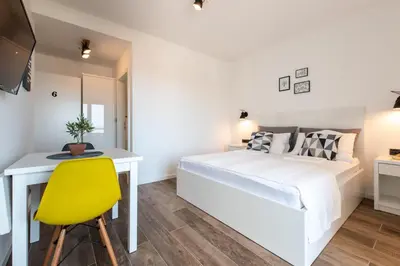 Krevet ili kreveti u jedinici u objektu Maslina Apartments