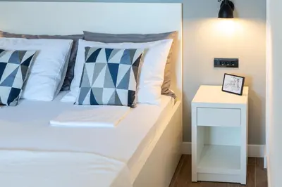 Krevet ili kreveti u jedinici u objektu Maslina Apartments