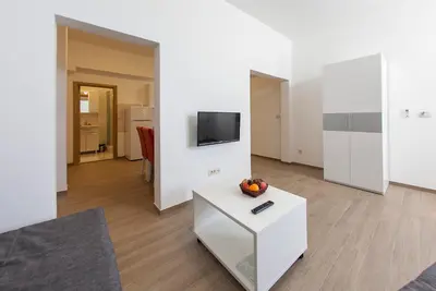 TV i/ili zabavni centar u objektu Villa Klara Apartments