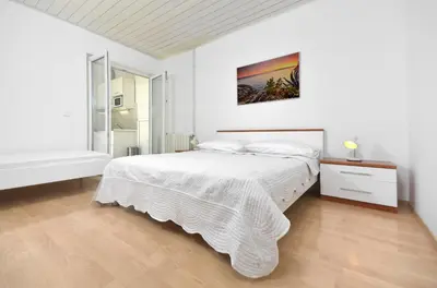 Krevet ili kreveti u jedinici u objektu Villa Dalmatia Apartments