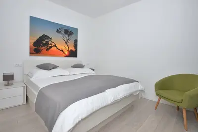Krevet ili kreveti u jedinici u objektu Villa Dalmatia Apartments