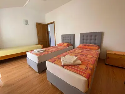Krevet ili kreveti u jedinici u objektu Apartments Hodak - Apartment with Sea View