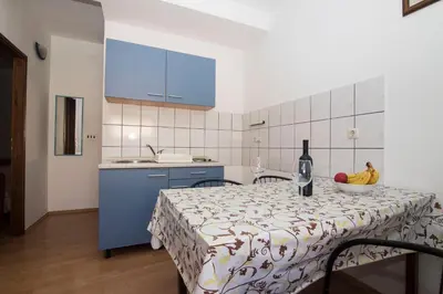 Kuhinja ili čajna kuhinja u objektu Apartments Jaksa