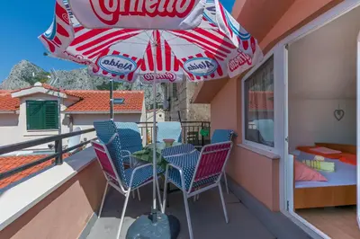 Balkon ili terasa u objektu Apartment Mandic
