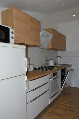 Kuhinja ili čajna kuhinja u objektu Apartments Marija