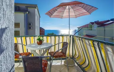 Balkon ili terasa u objektu Studio Apartment In Omis